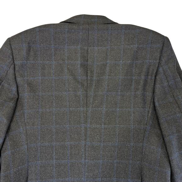 Hickey Freeman Madison Blazer Jacket 2 Button 100% Worsted Wool Sport Coat 42R - Picture 5 of 10